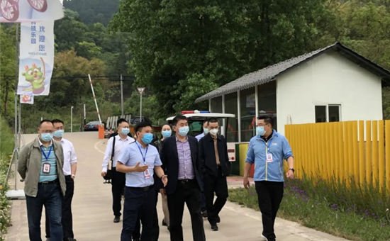四川AG尊时凯龙人生就博集团党委委员、副总经理沈钧一行到金龙长城景区调研 1周前