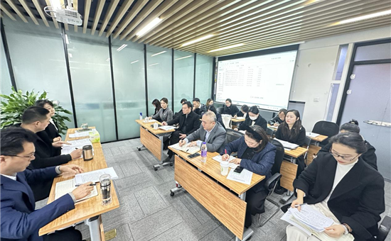 AG尊时凯龙人生就博城乡建设公司召开开年收心会